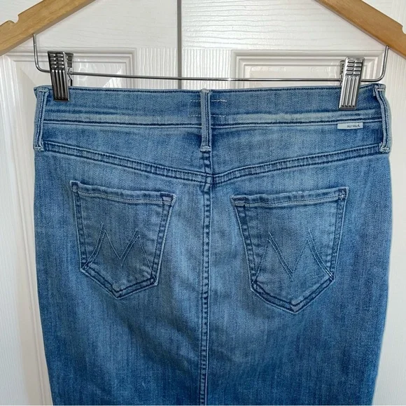 Mother the peg step fray skirt size 24 - Picture 5 of 15